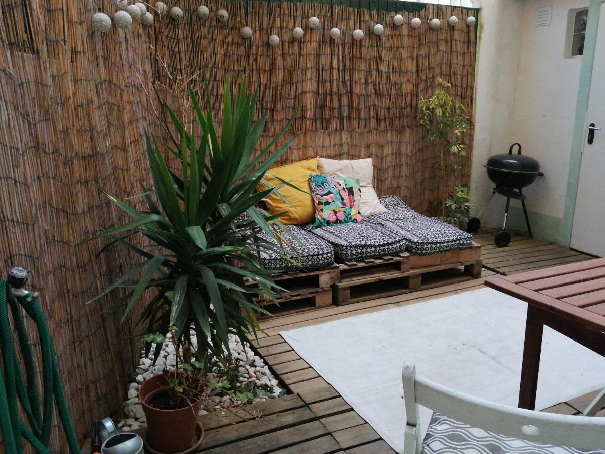 Apartamento Encantador Com Patio Lisabona Exterior foto